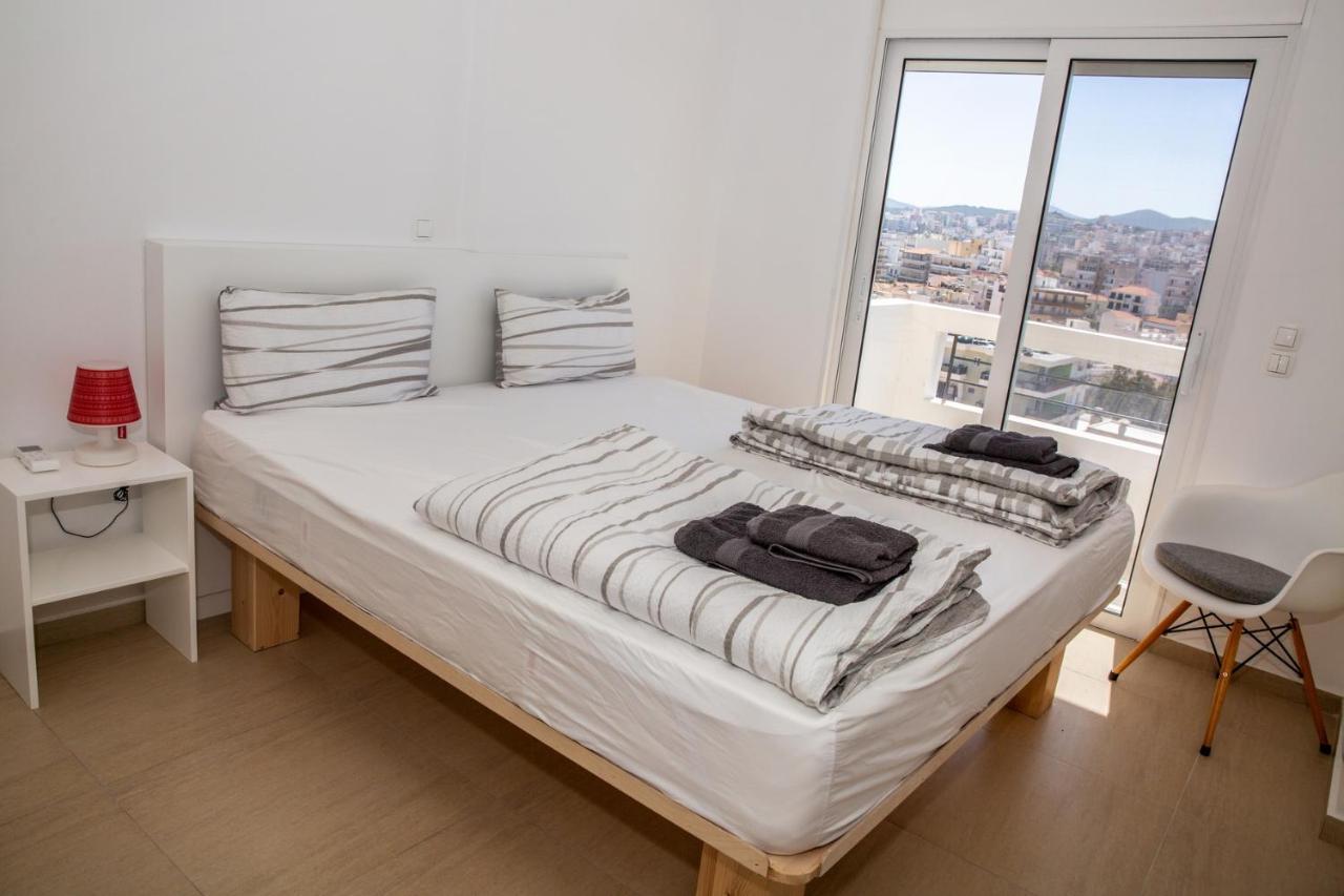 Komfort City Apartment "Elias" Mit Meerblick In Lavrio Esterno foto